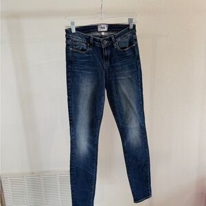 PAIGE Dark Blue Skinny Jeans
